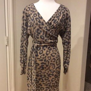 NWOT Soft microfiber dress. Form fitting size S.